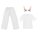 ZESTAW KRÓLICZEK BIAŁY 98-110 3el