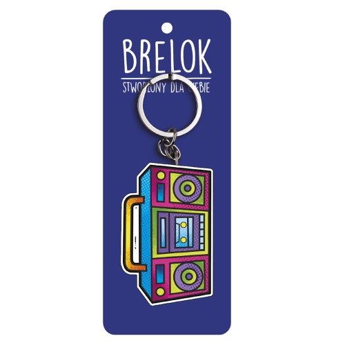BRELOK RADIO DISCO KOLOROWY