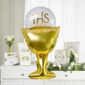 BALON PARTY PAL KIELICH IHS ZŁOTY 18" 45cm