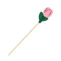 ZESTAW TULIPAN ZIELONY 134-140 5el