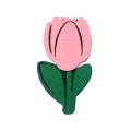 ZESTAW TULIPAN RÓŻOWO-ZIELONY 116-128 5el