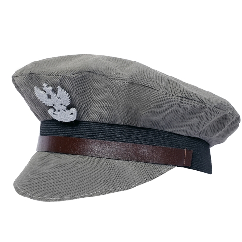 CZAPKA MACIEJÓWKA Z ORZEŁKIEM WIGOFIL SZARA