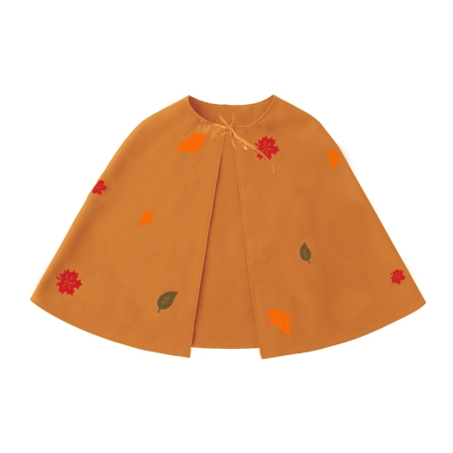 PELERYNA JESIEŃ PONGEE POMARAŃCZOWA XL