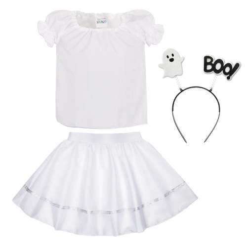 ZESTAW DUCH BOO BIAŁY 98-110 3el