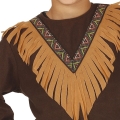 STRÓJ INDIANIN FRĘDZLE CIEMNOBRĄZOWY 110-115