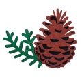 ZESTAW SZYSZKA BRĄZOWY 98-110 5el