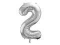 BALONY 2026 SREBRNE 34'' 86cm 4el