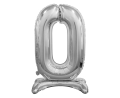 BALONY 2026 STOJĄCE SREBRNE 29'' 74cm 4el