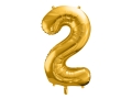 BALONY 2026 ZŁOTE 34'' 86cm 4el