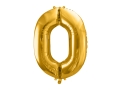BALONY 2026 ZŁOTE 34'' 86cm 4el