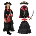 ZESTAW PIRATKA CZARNY 116-128 5el