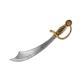 ZESTAW PIRATKA CZARNY 116-128 5el