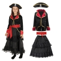 ZESTAW PIRATKA CZARNY 98-110 4el