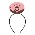 ZESTAW DONUT PĄCZEK BRĄZOWO-RÓŻOWY 3el