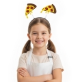 OPASKA PIZZA FILCOWA BRĄZOWO-ŻÓŁTA
