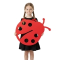 MAXI FRONT BIEDRONKA FILCOWA CZERWONA 46x36cm