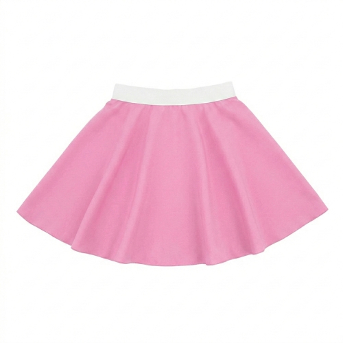 SPÓDNICZKA PONGEE RÓŻOWA 40cm