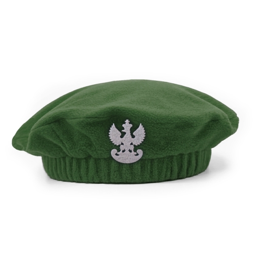 BERET WOJSKOWY ORZEŁEK POLAROWY CIEMNOZIELONY