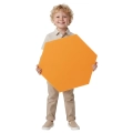 ZESTAW MAXI FRONTÓW PLASTER MIODU HEKSAGON FILCOWY POMARAŃCZ 40x36cm 6szt