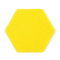 ZESTAW MAXI FRONTÓW PLASTER MIODU HEKSAGON FILCOWY ŻÓŁTY 40x36cm 3szt