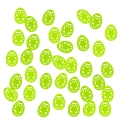ZESTAW FRONTÓW PISANKI FILCOWY JASNOZIELONY 6cm 36szt