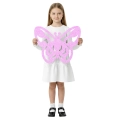 ZESTAW MAXI FRONTÓW MOTYLEK FILCOWY RÓŻOWY 45x36cm 3szt