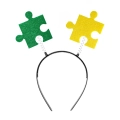ZESTAW PUZZELKI ŻÓŁTO-ZIELONY 146-158 3el
