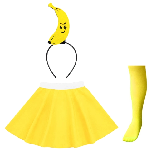ZESTAW BANAN ŻÓŁTY S/M 4el