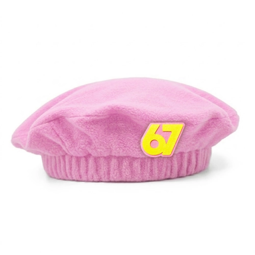 BERET 67 POLAR RÓŻOWY