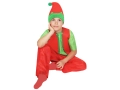 ZESTAW ELF CZERWONY 134-140 3el