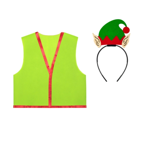 ZESTAW ELF ZIELONY 98-110 3el