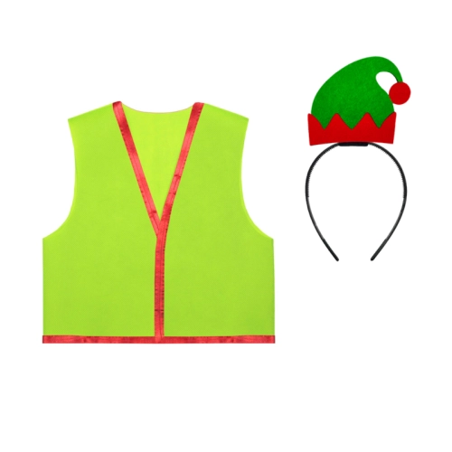 ZESTAW ELF ZIELONY 146-158 3el