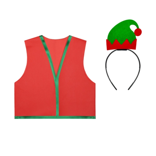 ZESTAW ELF CZERWONY 146-158 3el