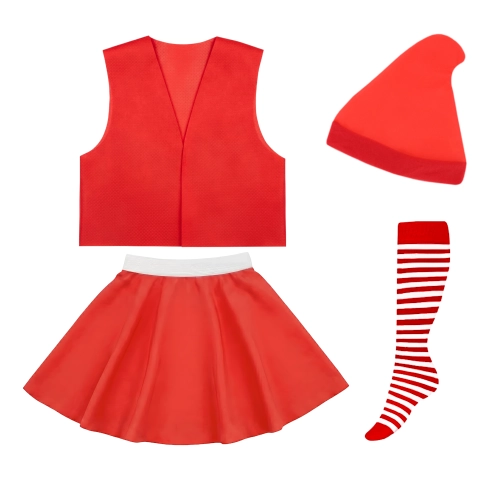 ZESTAW KRASNAL CZERWONY 98-110 4el