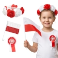ZESTAW NARODOWY BIAŁO-CZERWONY 3el