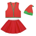 ZESTAW ELF CZERWONY 146-158 3el
