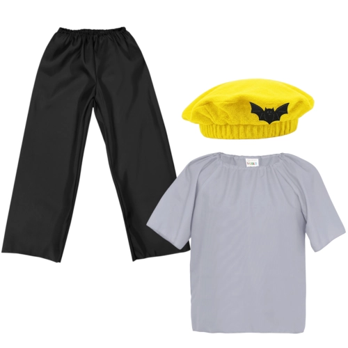 ZESTAW BATMAN SZARO-CZARNY 98-110 3el
