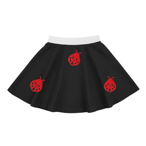 SPÓDNICZKA BIEDRONKI FRONT PONGEE CZARNA XL