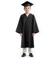 TOGA ABSOLWENTA PONGEE CZARNA 98-110