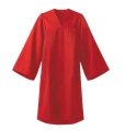 TOGA ABSOLWENTA PONGEE CZERWONA 146-158