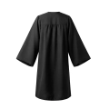 TOGA ABSOLWENTA PONGEE CZARNA 98-110