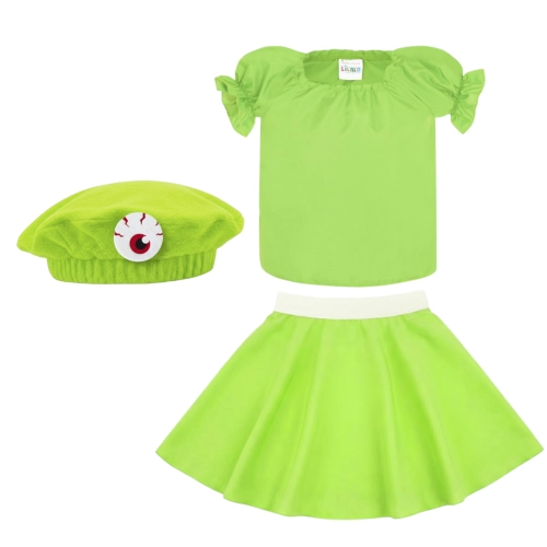 ZESTAW MIKE WAZOWSKI J.ZIELONY 116-128 3el