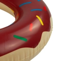KOŁO DMUCHANE DONUT BRĄZOWE PLAŻOWE PĄCZEK