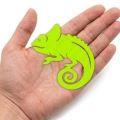 FRONT KAMELEON FILCOWY ZIELONY 6,5x6cm