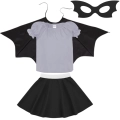 ZESTAW BATMAN SZARO-CZARNY 134-140 4el