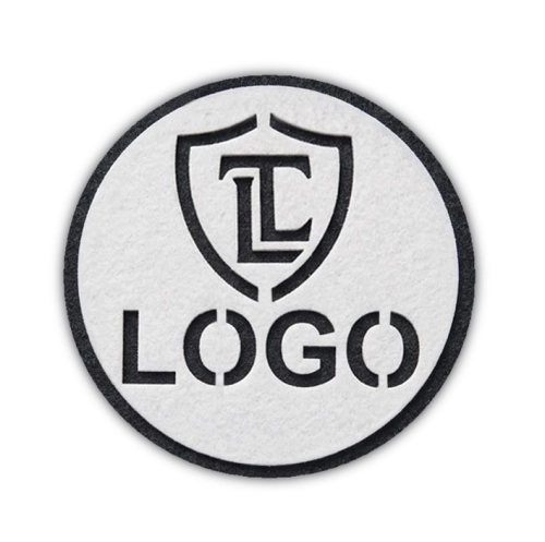 EMBLEMAT TWÓJ NAPIS FILCOWY 10szt