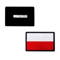 PRZYPINKA FLAGA POLSKI PROSTA FILCOWY BIAŁO-CZERWONY 5,5x4,5cm