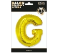 BALON LITERA G ZŁOTY 34'' 86cm