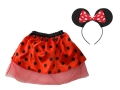 STRÓJ MINNIE CZERWONY 2el