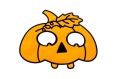 PÓŁMASKA DYNIA